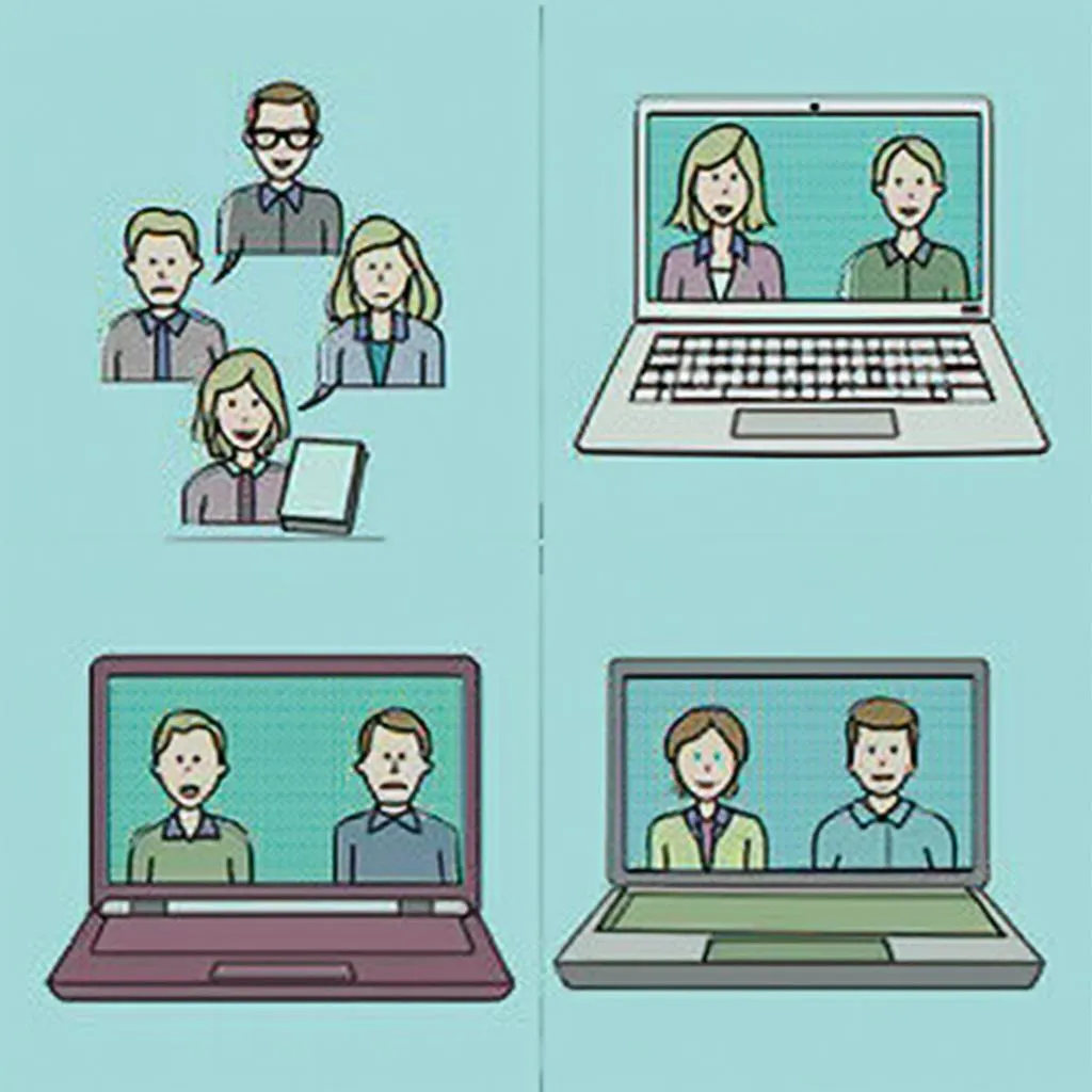 Participantes conectados remoto
